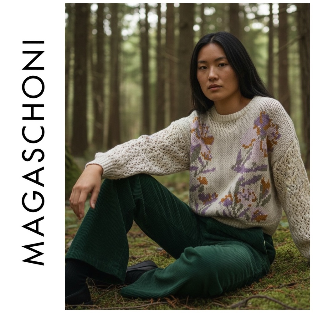 Magaschoni Floral Sweater